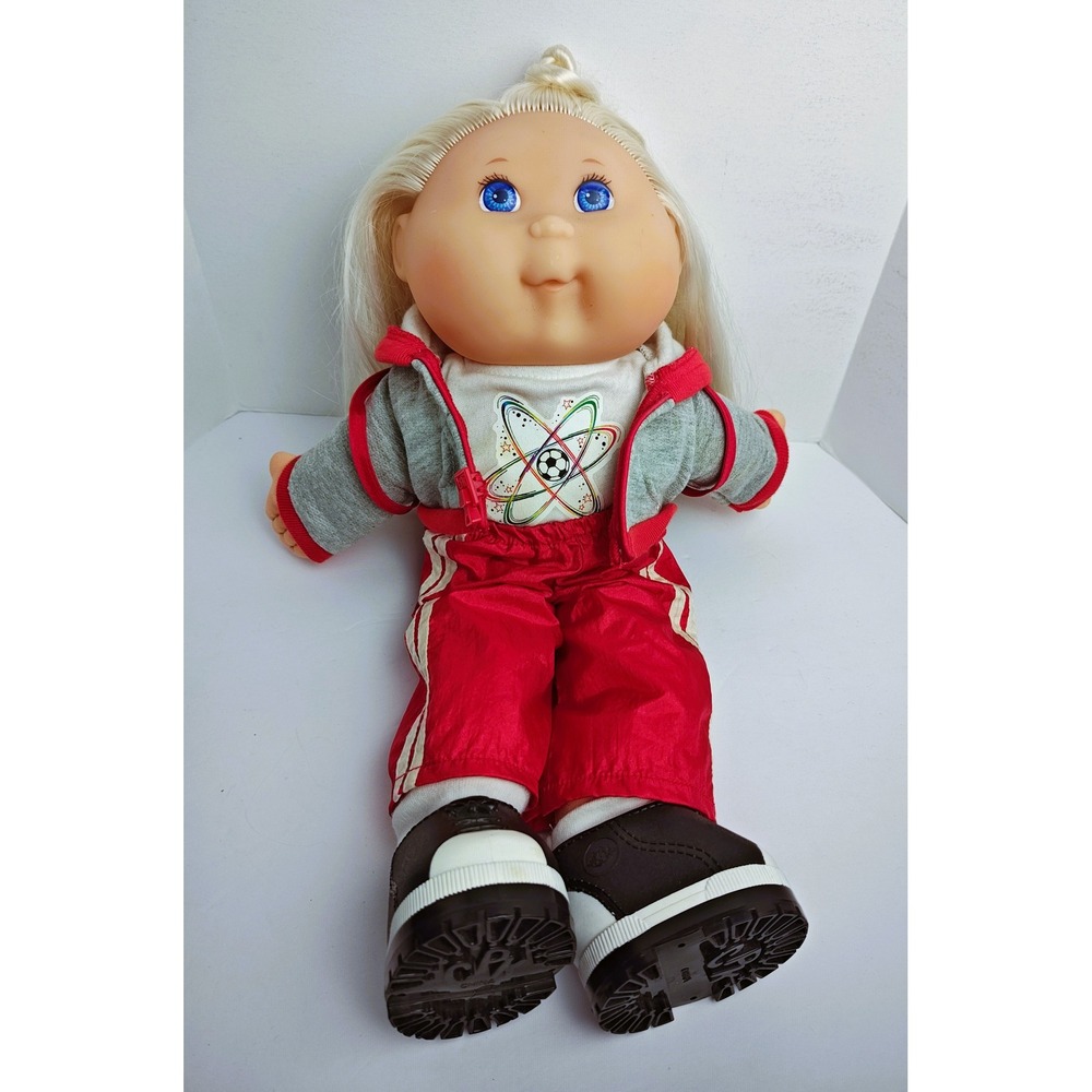 Cabbage Patch Kids Mattel 1999 Soccer Doll Ricky Serena All-Stars w/ Accessories